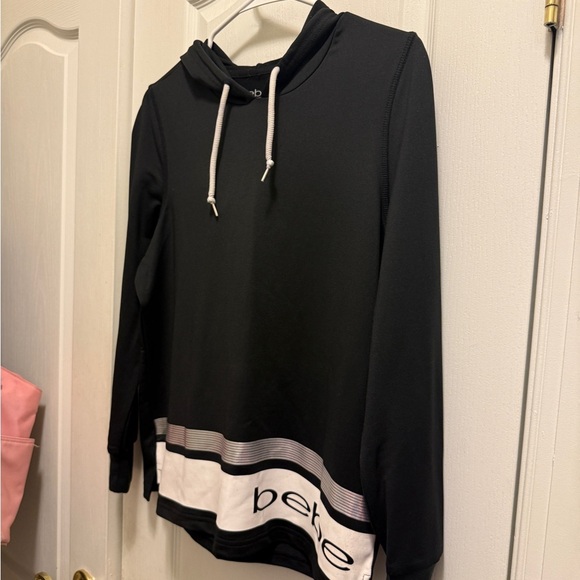 Bebe White Hooded Sweaters - Picture 10 of 10